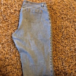 Lee denim capris size 22w